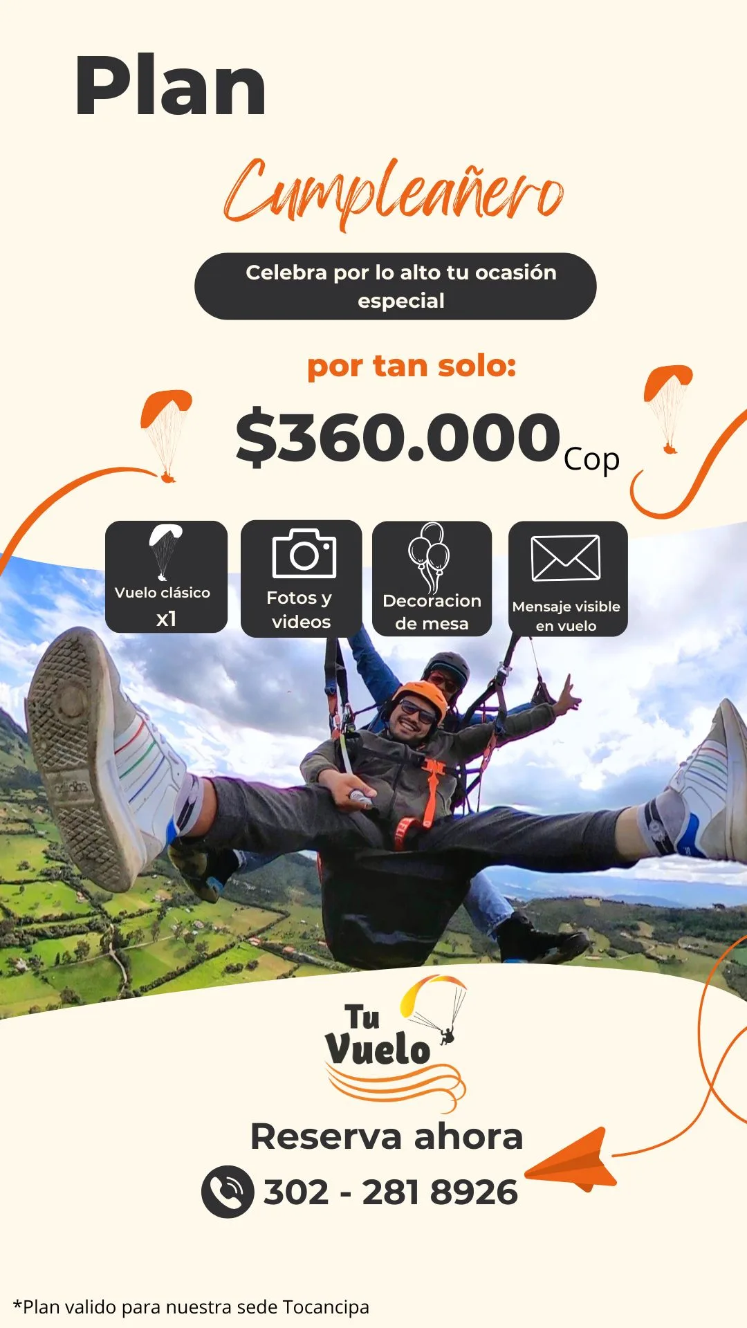 PLAN CUMPLEAÑERO TVP 2026